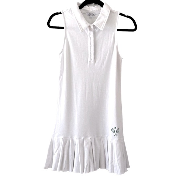 REVOLVE Tennis Club Polo Mini Dress in White Size Small NWT - Picture 3 of 7